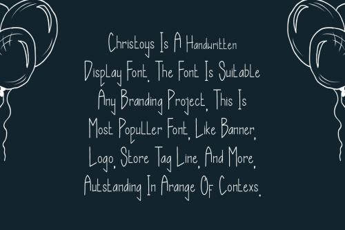 Christoys - Playful Font