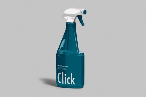 Spray Bottle Mockup