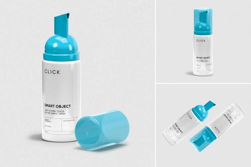 Cosmetic Bottle Mockup