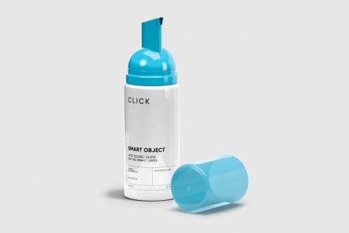 Cosmetic Bottle Mockup