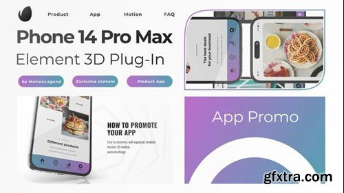 Videohive App Promo Phone 14 Pro Presentation Promotion 46401867