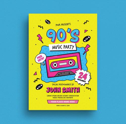 90's Music Event Layout - 259186781