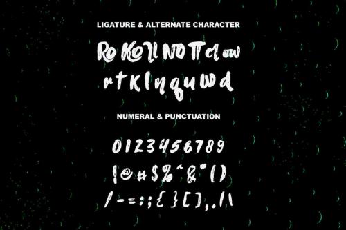 Clowed Rollnow Brush Handmade Font