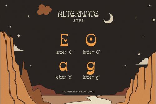 Gothemian - Vintage Sans Serif Font