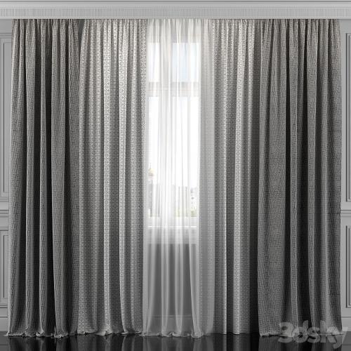 Curtains with window 309