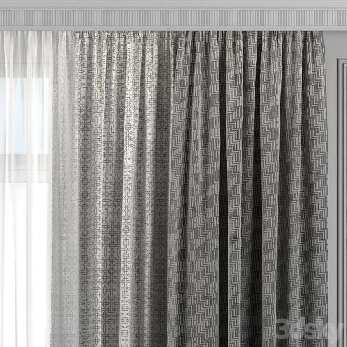 Curtains with window 309