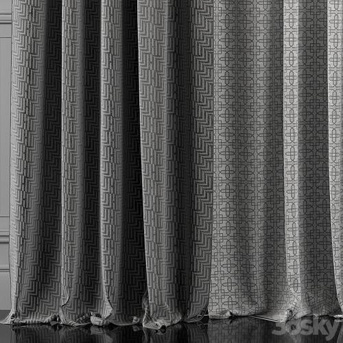 Curtains with window 309