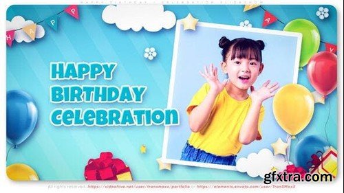 Videohive Happy Birthday - Celebration Slideshow 49207991