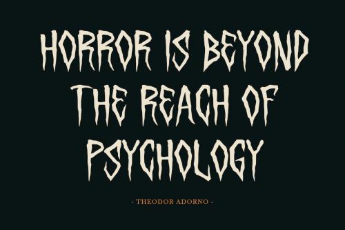 Acholic Horror Display Typeface