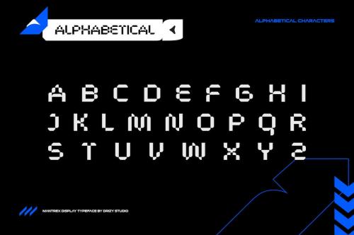 Mantrex - Futuristic Display Typeface