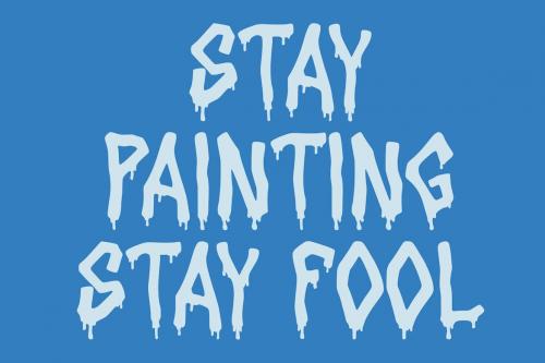 Paint King Dripping Graffiti Display Font