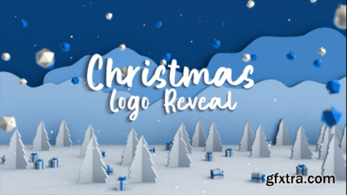 Videohive Christmas Snow Logo Reveal 49264793