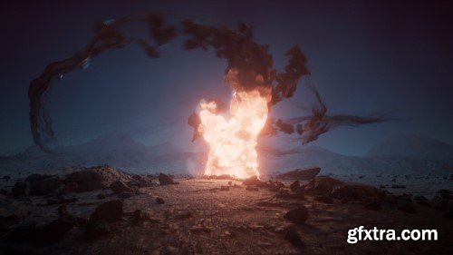 Magical Rock Assembly - Houdini & Nuke VFX Course
