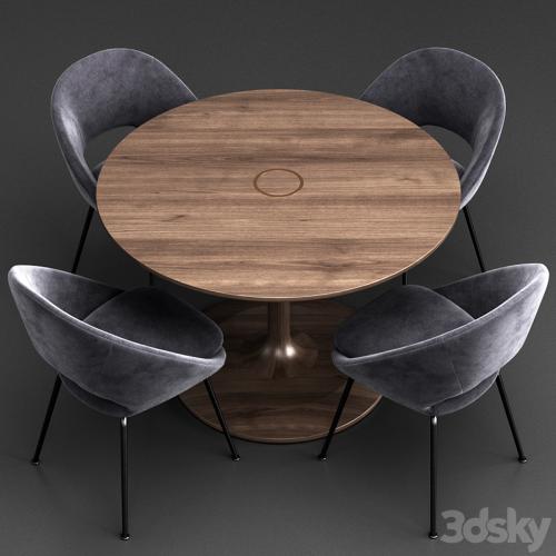 West Elm Dinning Set 8