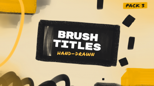ArtList - Brush Hand Drawn Titles - 122838