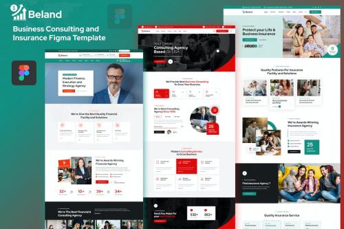 Beland - Business Consulting Figma Template