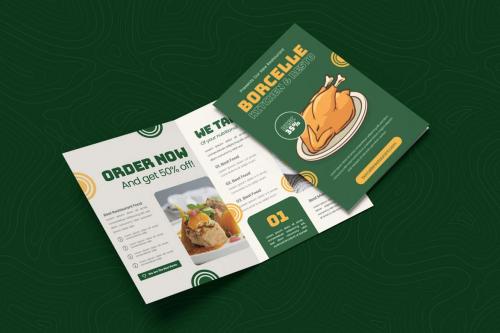 Restaurant Kitchen Bifold Brochure