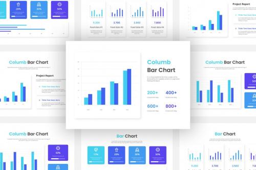 Bar Chart Web UI Kit Figma