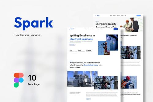 Electrician Service Website Design