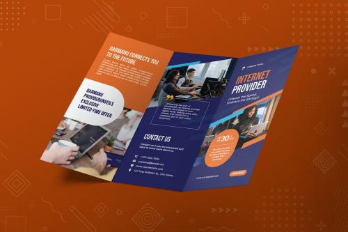 Internet Provider Trifold Brochure