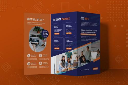 Internet Provider Trifold Brochure