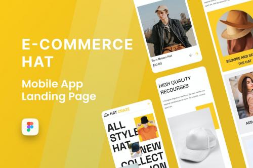 Fashion Ecommerce Mobile App Figma