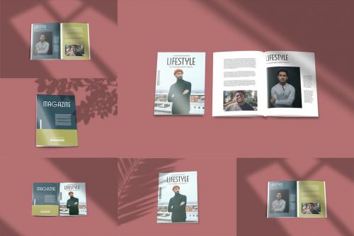 Magazine Spread Mockups