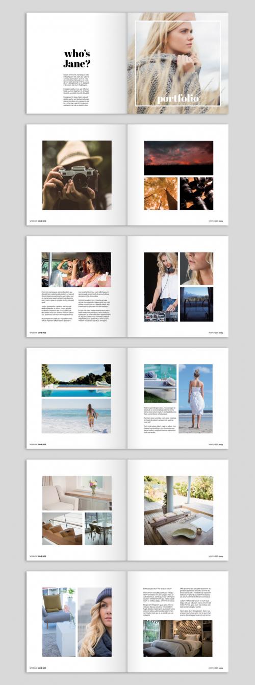 Square Portfolio Layout - 260385382