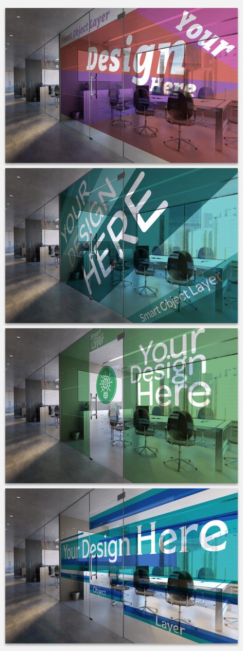 Conference Room Mural Mockup	 - 260554810