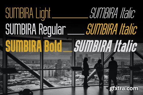 Sumbira - Sans Serif Font Family 3DYHF5R