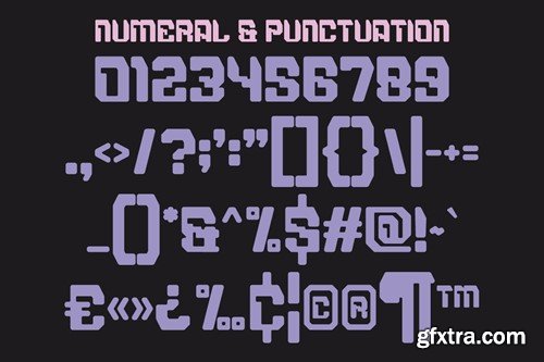 Digital Moneter - A Modern Techno Y2K Font 58W8MJB