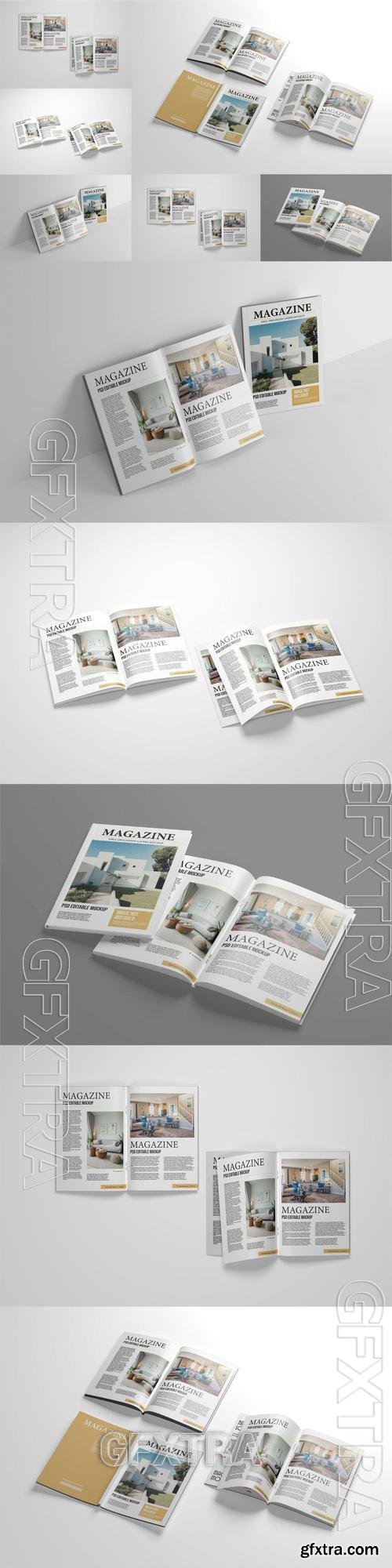 Magazine Spread Mockups FA7XE4V