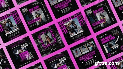 Videohive Grunge Urban Hypebeast Posts 49274380