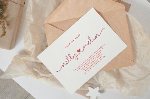 Real Love - Wedding Script Font with Swash