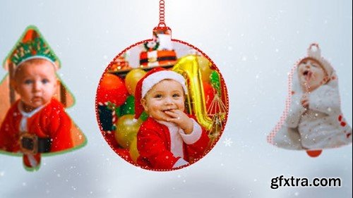 Videohive Christmas Photo Logo 49280356