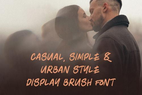 Dirty Words Brush Font