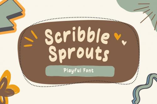 Scribble Sprouts - Playful Font