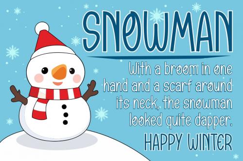 Snowlife - Christmas Display Font