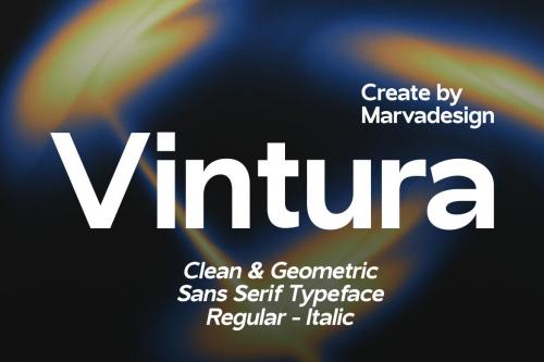 Vintura - A Modern Sans Serif Font