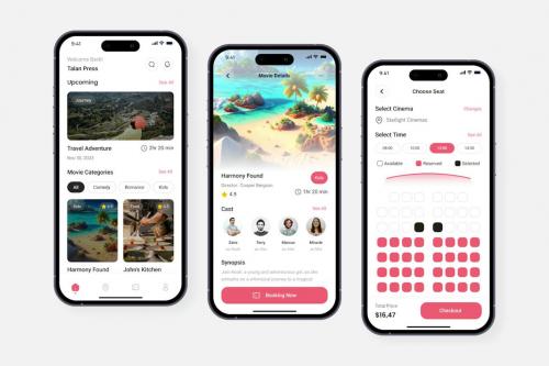 Movie Ticket Booking Mobile App