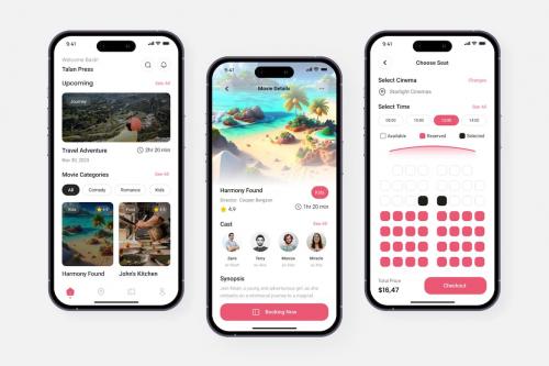 Movie Ticket Booking Mobile App