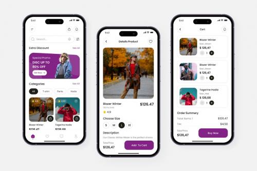 Fashion Store Mobile App