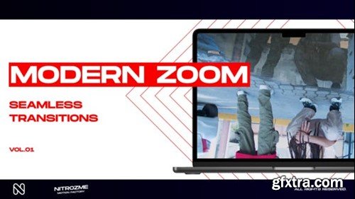 Videohive Modern Zoom Transitions Vol. 01 49304984