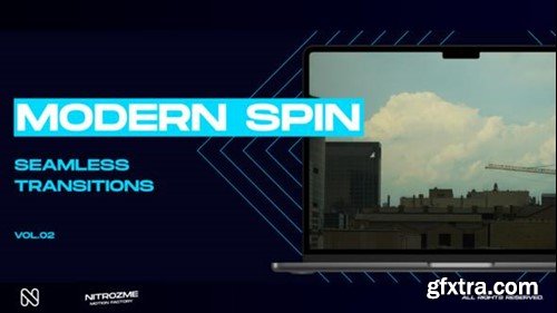 Videohive Modern Spin Transitions Vol. 02 49304963