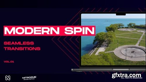 Videohive Modern Spin Transitions Vol. 01 49304958