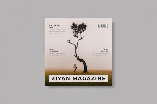 Square Magazine Template