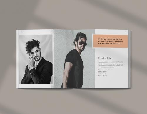 Square Magazine Template