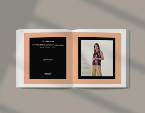 Square Magazine Template