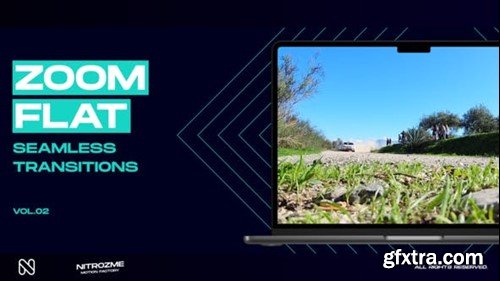 Videohive Zoom Flat Transitions Vol. 02 49305117