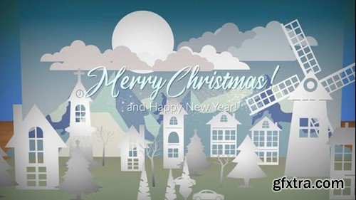 Videohive Christmas Pop-Up Card 49279879